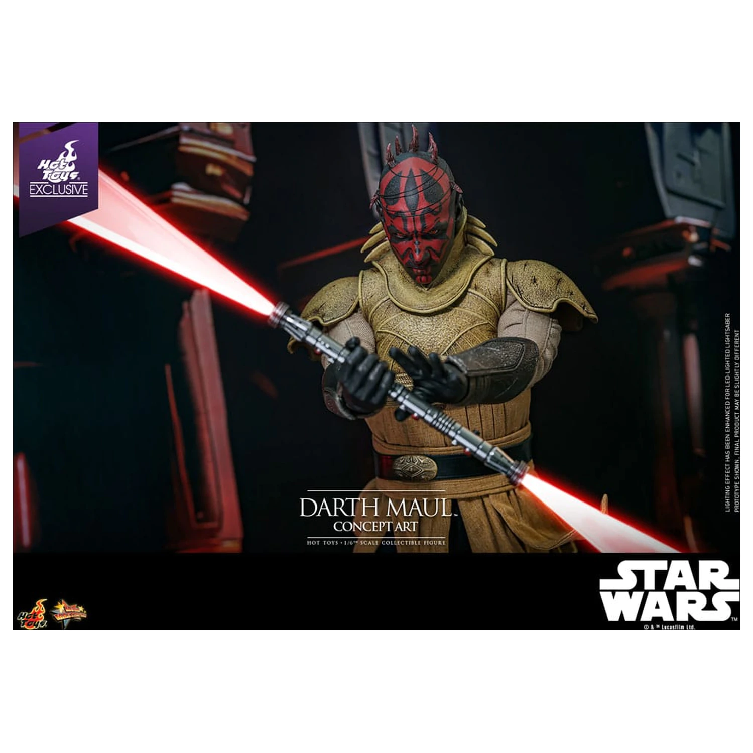 Star Wars Movie Masterpiece akcijska figura 1/6 Darth Maul (Concept Art) Hot Toys Exclusive 35 cm fotografija proizvoda