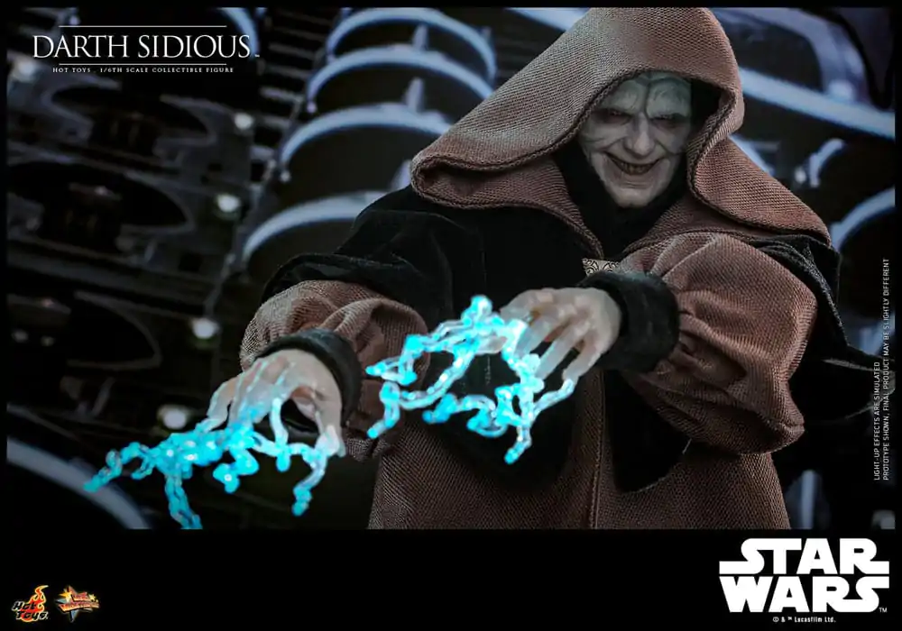 Star Wars Movie Masterpiece akcijska figura 1/6 Darth Sidious 29 cm fotografija proizvoda