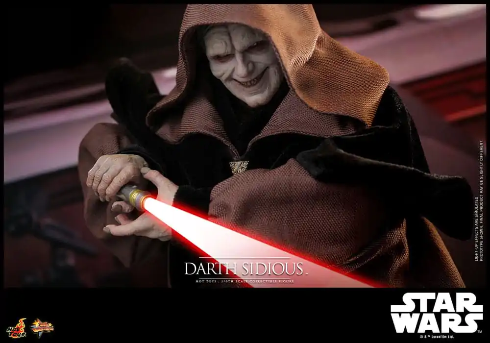 Star Wars Movie Masterpiece akcijska figura 1/6 Darth Sidious 29 cm fotografija proizvoda
