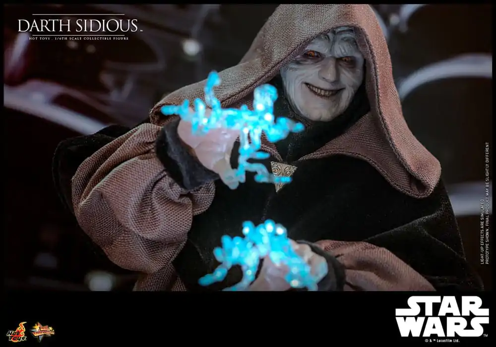 Star Wars Movie Masterpiece akcijska figura 1/6 Darth Sidious 29 cm fotografija proizvoda