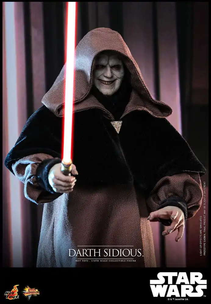 Star Wars Movie Masterpiece akcijska figura 1/6 Darth Sidious 29 cm fotografija proizvoda