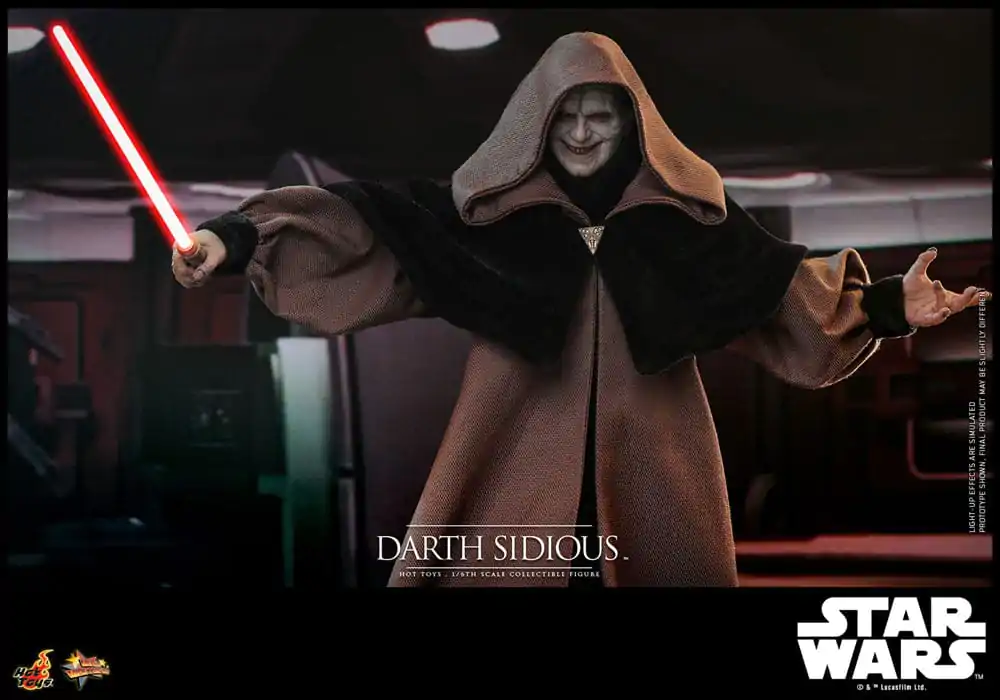Star Wars Movie Masterpiece akcijska figura 1/6 Darth Sidious 29 cm fotografija proizvoda