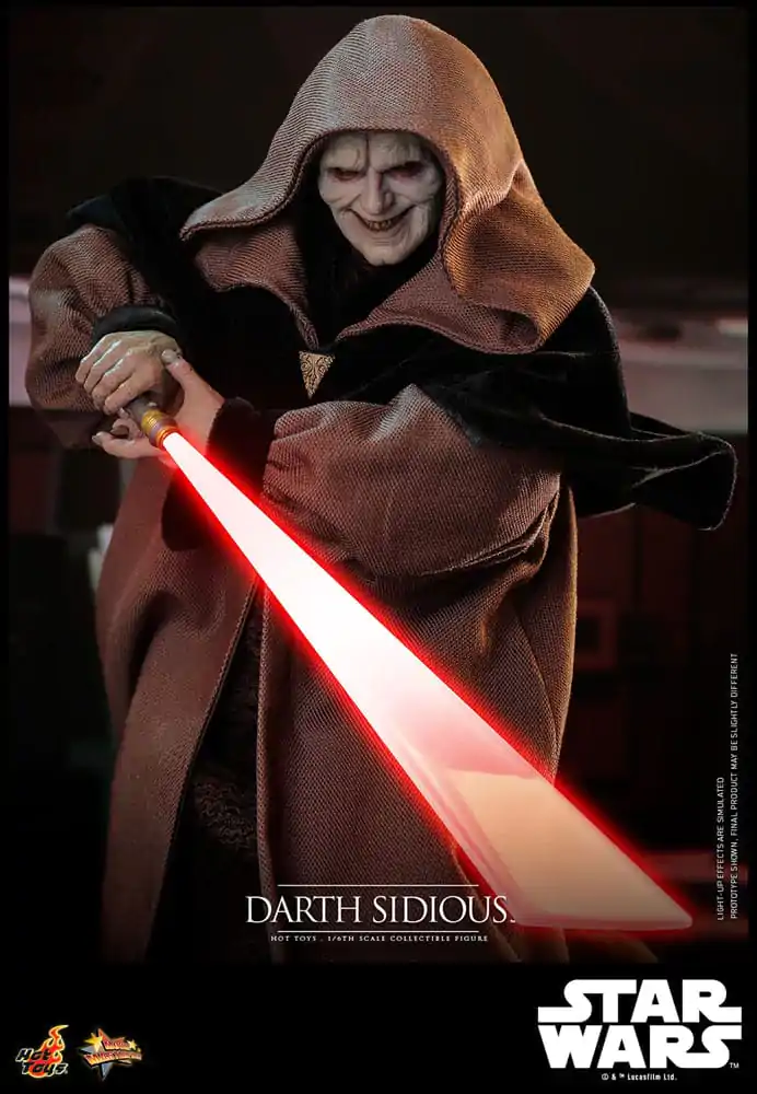 Star Wars Movie Masterpiece akcijska figura 1/6 Darth Sidious 29 cm fotografija proizvoda