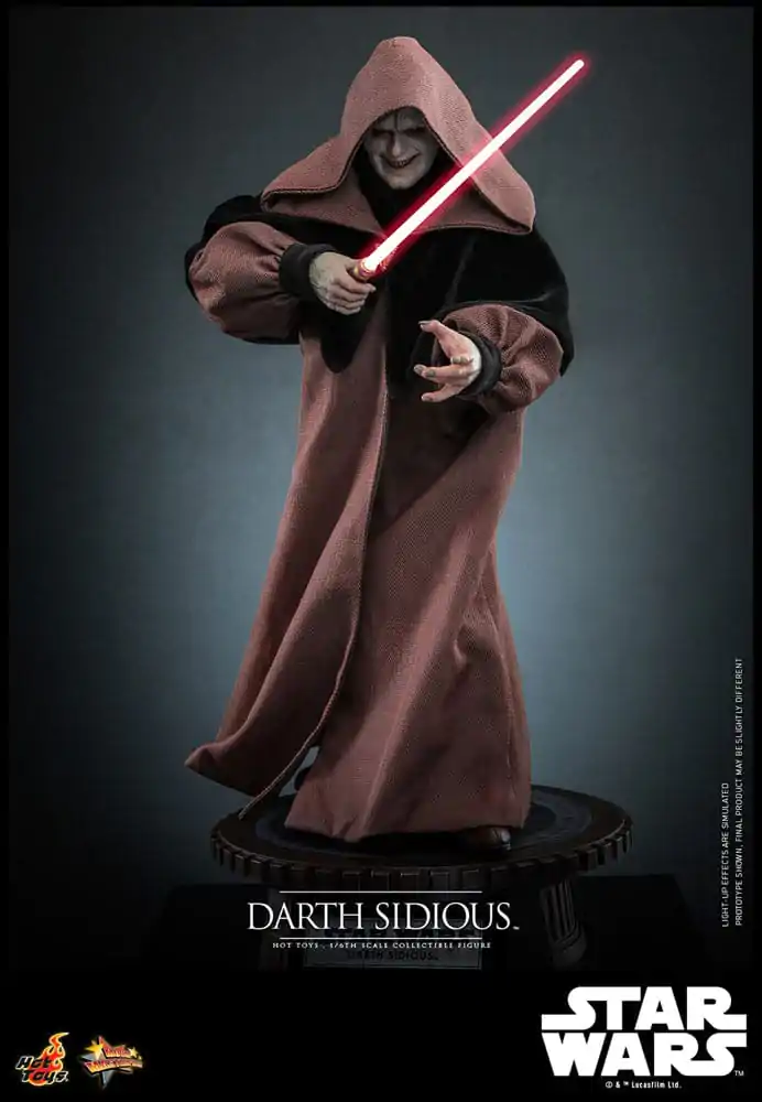 Star Wars Movie Masterpiece akcijska figura 1/6 Darth Sidious 29 cm fotografija proizvoda