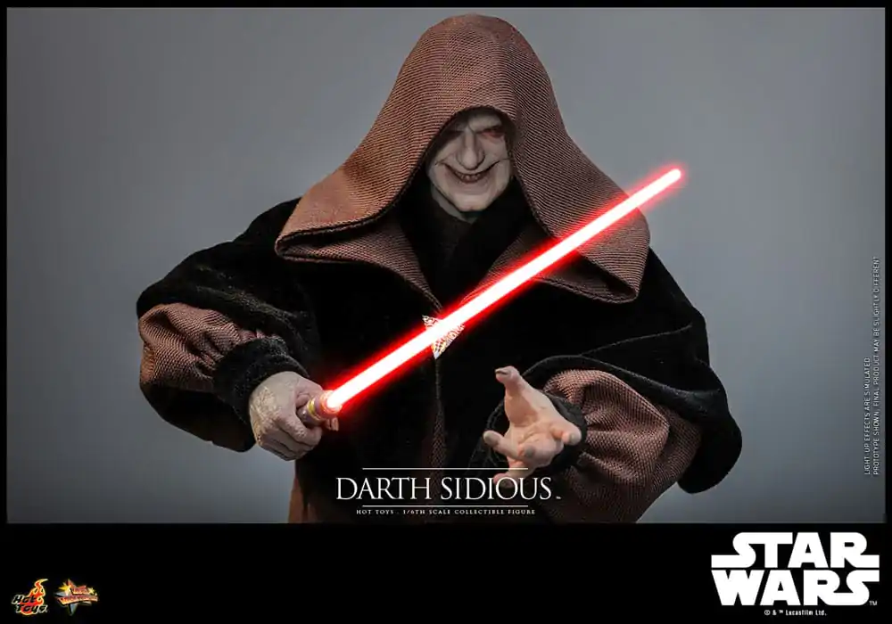 Star Wars Movie Masterpiece akcijska figura 1/6 Darth Sidious 29 cm fotografija proizvoda