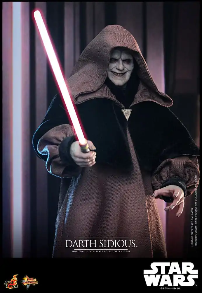 Star Wars Movie Masterpiece akcijska figura 1/6 Darth Sidious 29 cm fotografija proizvoda