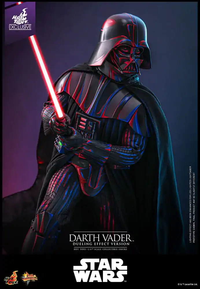 Star Wars Movie Masterpiece Akcijska figura 1/6 Darth Vader (Dueling Effect Version) Hot Toys Exclusive 35 cm fotografija proizvoda