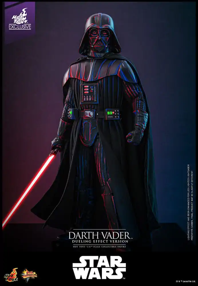 Star Wars Movie Masterpiece Akcijska figura 1/6 Darth Vader (Dueling Effect Version) Hot Toys Exclusive 35 cm fotografija proizvoda