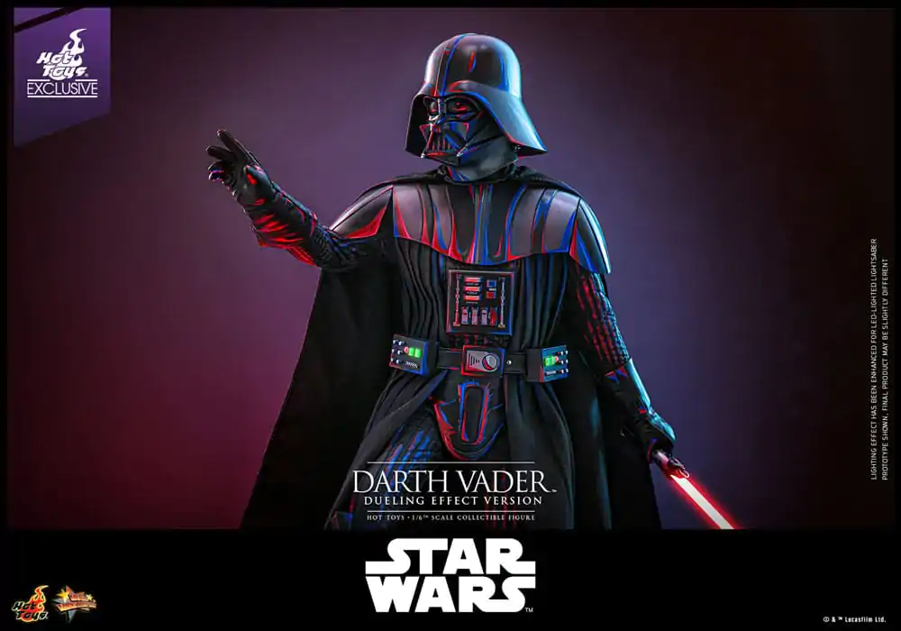 Star Wars Movie Masterpiece Akcijska figura 1/6 Darth Vader (Dueling Effect Version) Hot Toys Exclusive 35 cm fotografija proizvoda