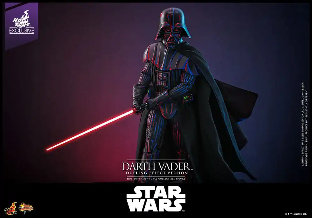 Star Wars Movie Masterpiece Akcijska figura 1/6 Darth Vader (Dueling Effect Version) Hot Toys Exclusive 35 cm fotografija proizvoda
