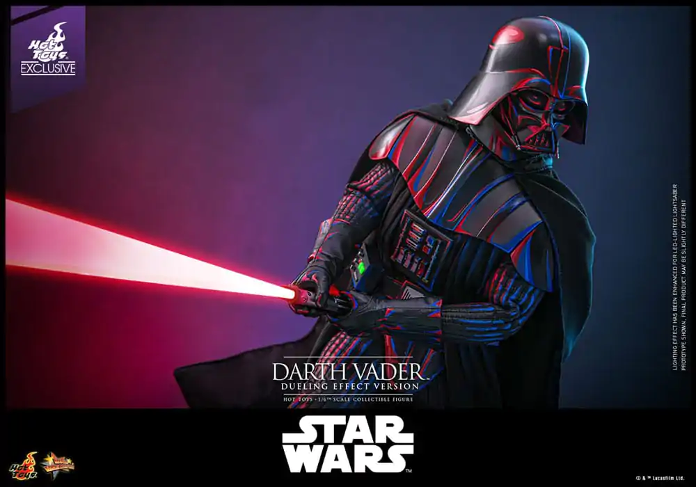 Star Wars Movie Masterpiece Akcijska figura 1/6 Darth Vader (Dueling Effect Version) Hot Toys Exclusive 35 cm fotografija proizvoda