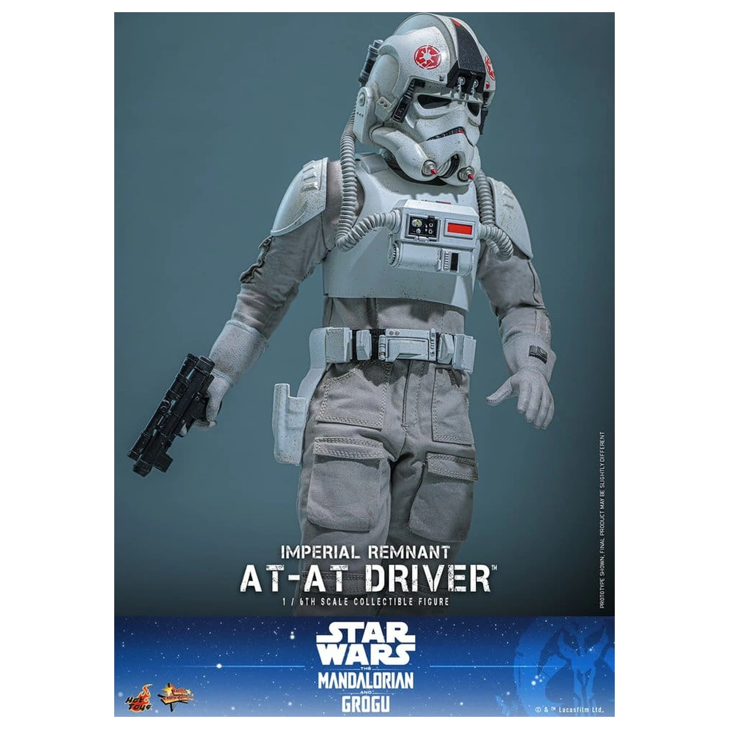 Star Wars Movie Masterpiece Akcijska figura 1/6 Imperial Remnant AT-AT Driver 30 cm fotografija proizvoda