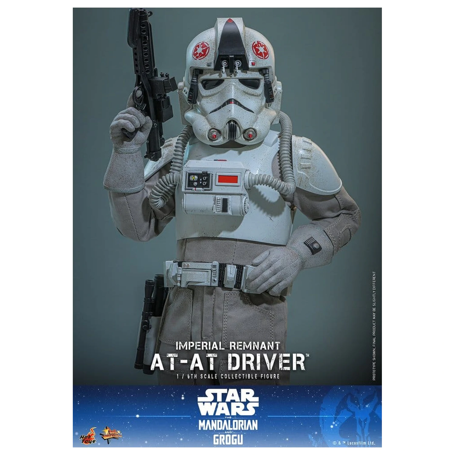 Star Wars Movie Masterpiece Akcijska figura 1/6 Imperial Remnant AT-AT Driver 30 cm fotografija proizvoda