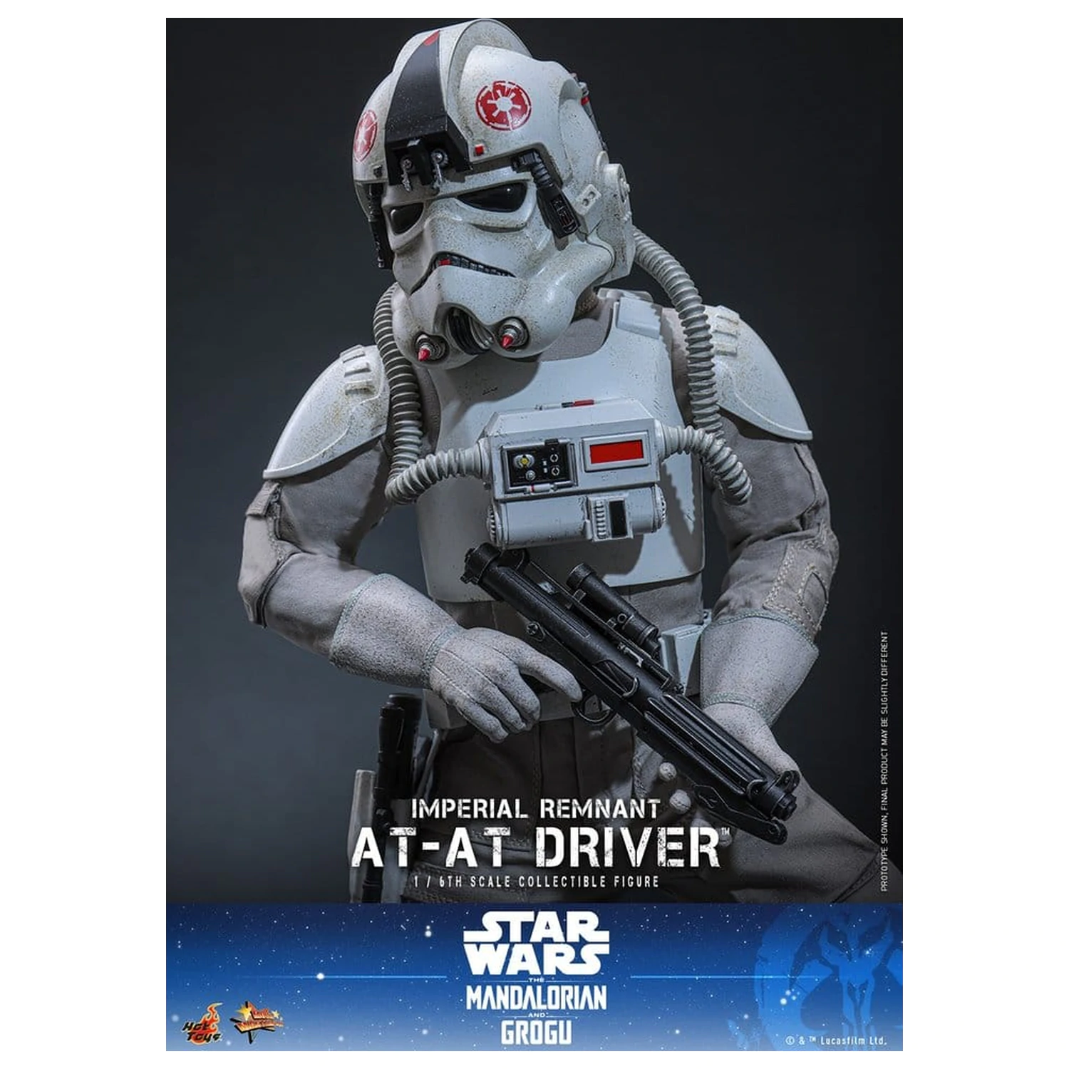 Star Wars Movie Masterpiece Akcijska figura 1/6 Imperial Remnant AT-AT Driver 30 cm fotografija proizvoda