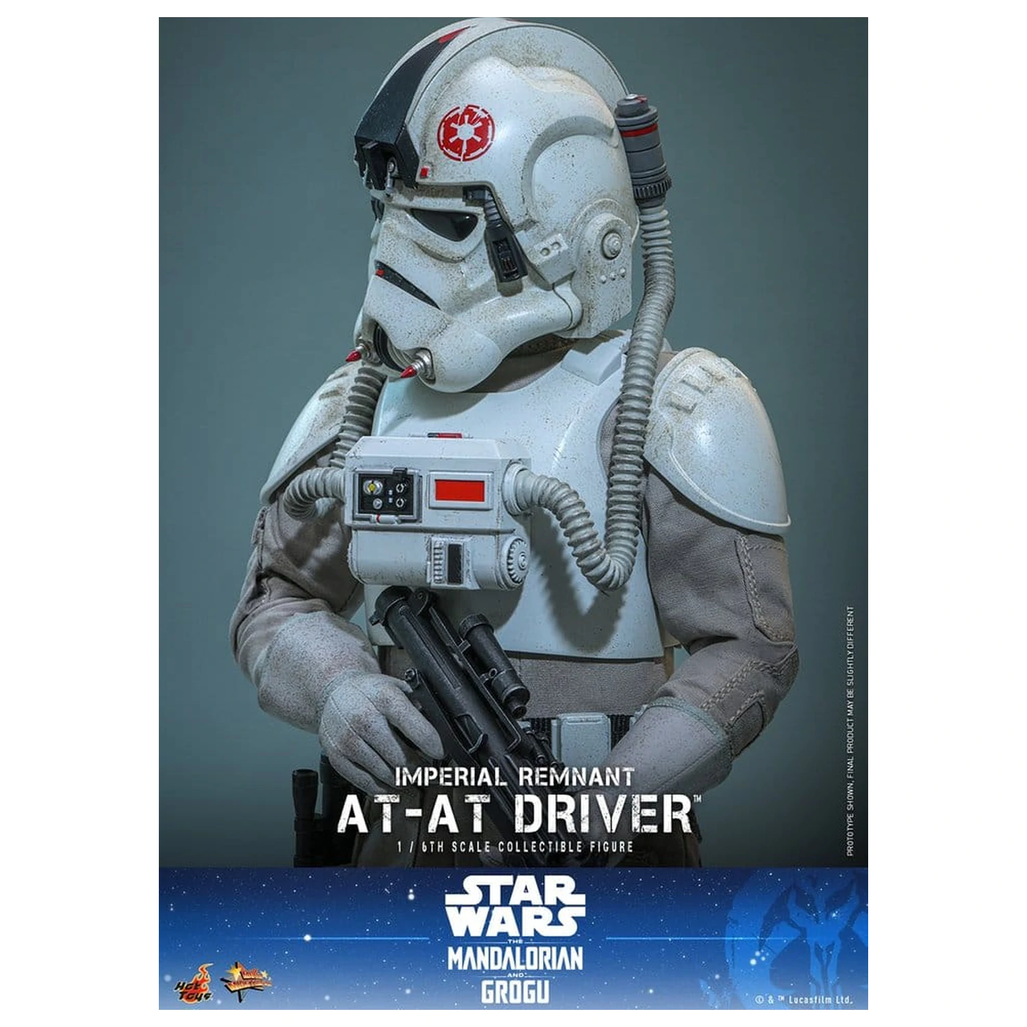 Star Wars Movie Masterpiece Akcijska figura 1/6 Imperial Remnant AT-AT Driver 30 cm fotografija proizvoda