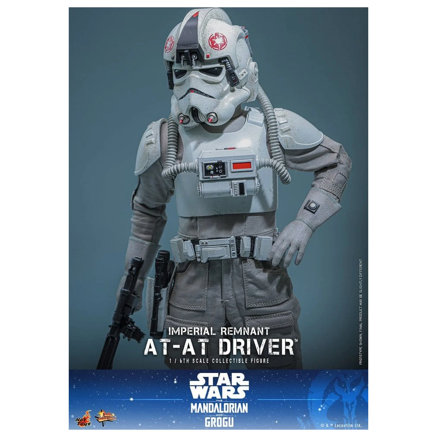 Star Wars Movie Masterpiece Akcijska figura 1/6 Imperial Remnant AT-AT Driver 30 cm fotografija proizvoda
