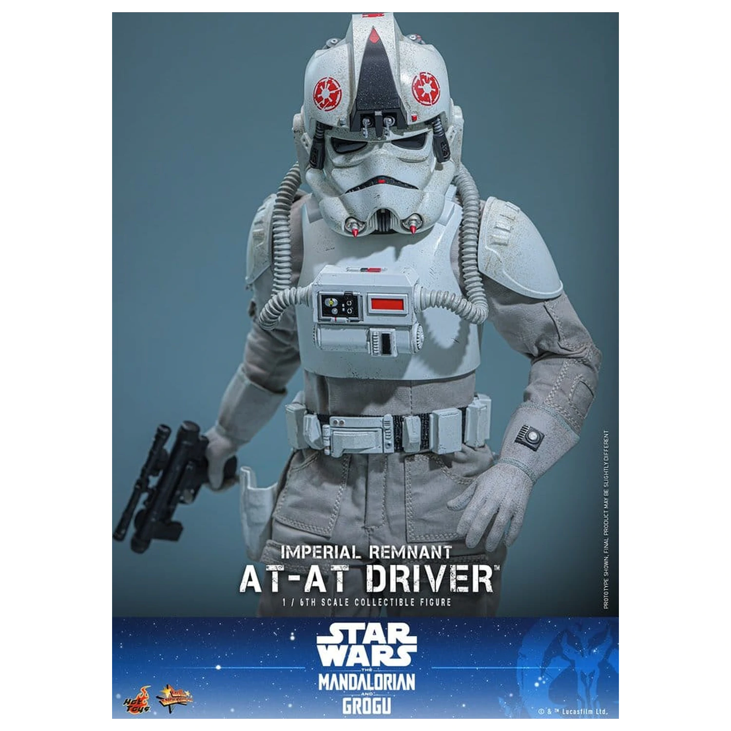 Star Wars Movie Masterpiece Akcijska figura 1/6 Imperial Remnant AT-AT Driver 30 cm fotografija proizvoda