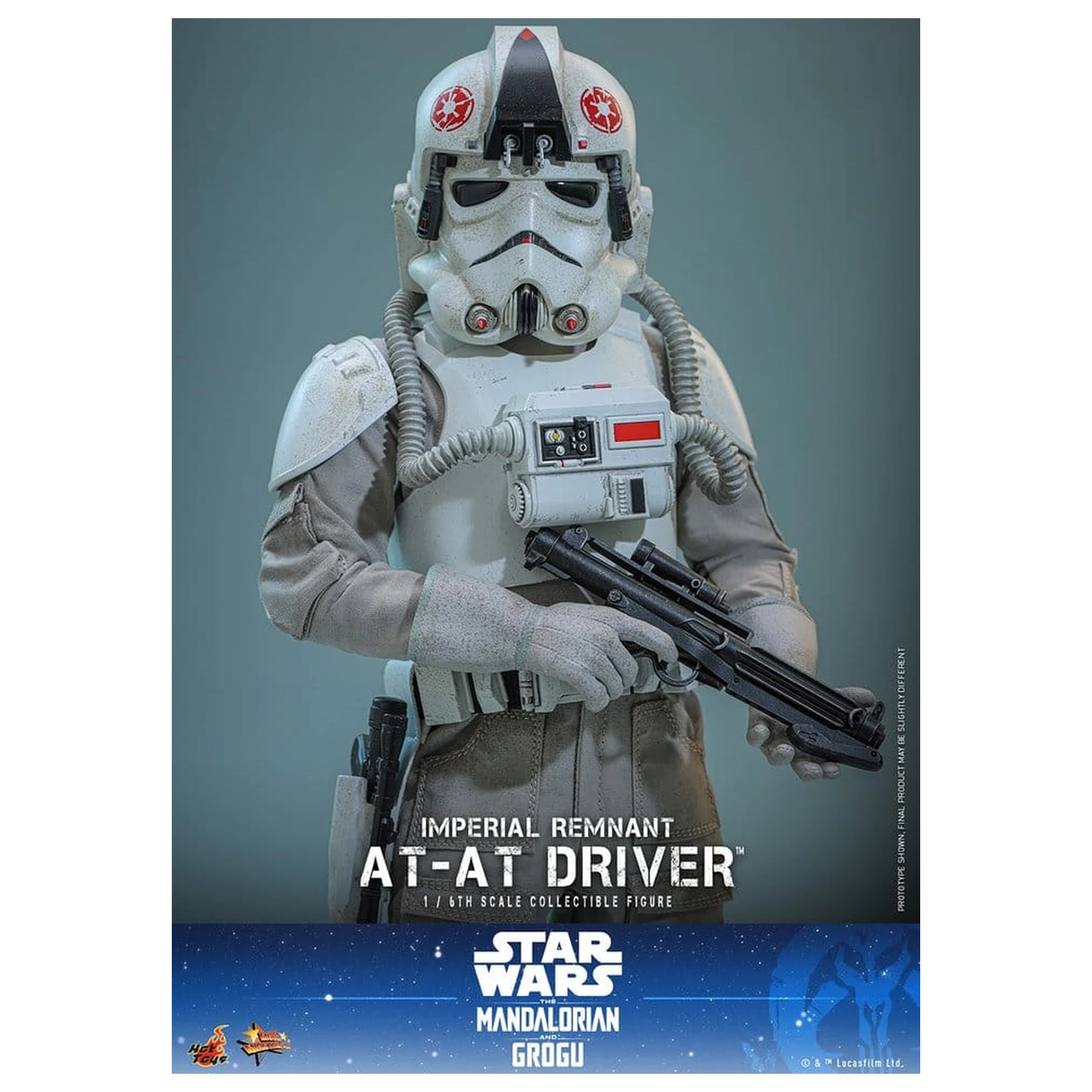 Star Wars Movie Masterpiece Akcijska figura 1/6 Imperial Remnant AT-AT Driver 30 cm fotografija proizvoda