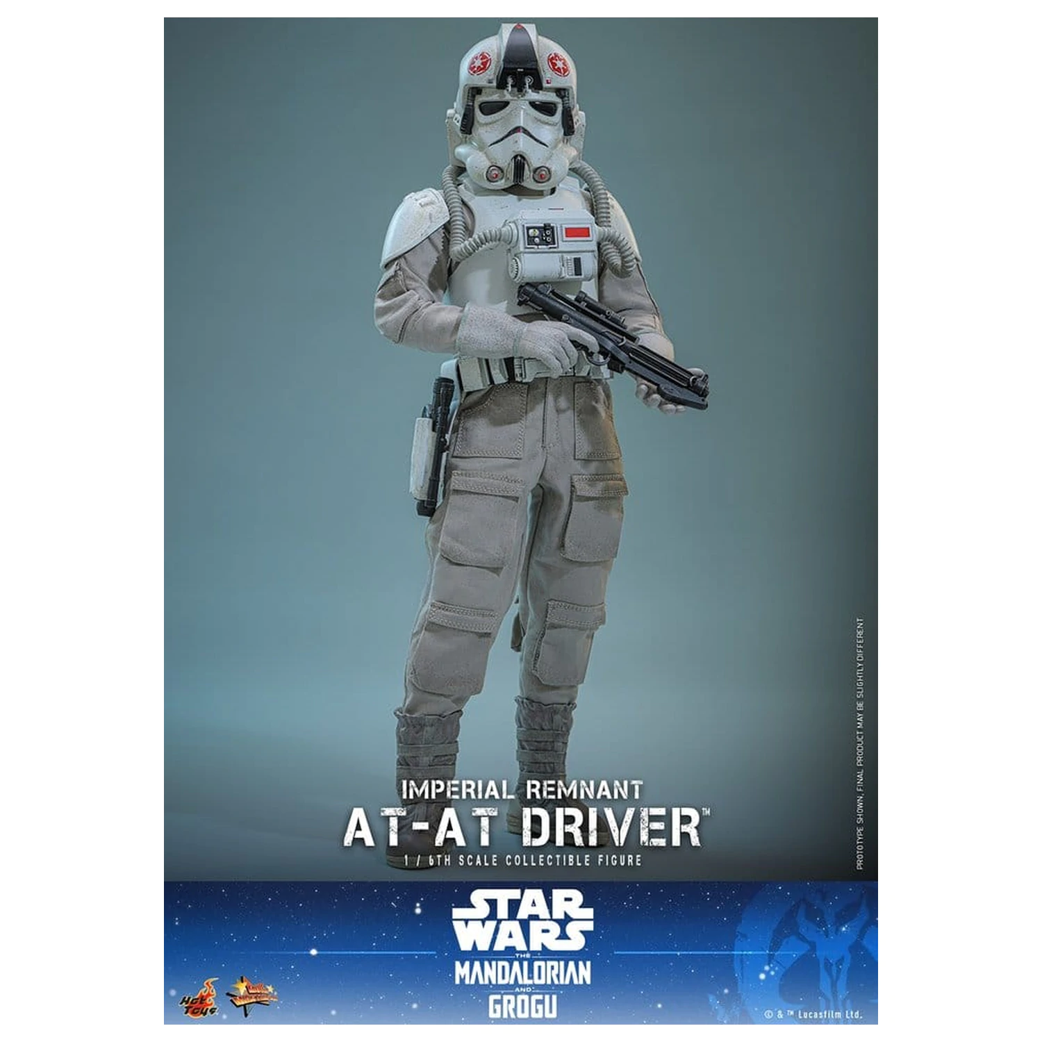 Star Wars Movie Masterpiece Akcijska figura 1/6 Imperial Remnant AT-AT Driver 30 cm fotografija proizvoda