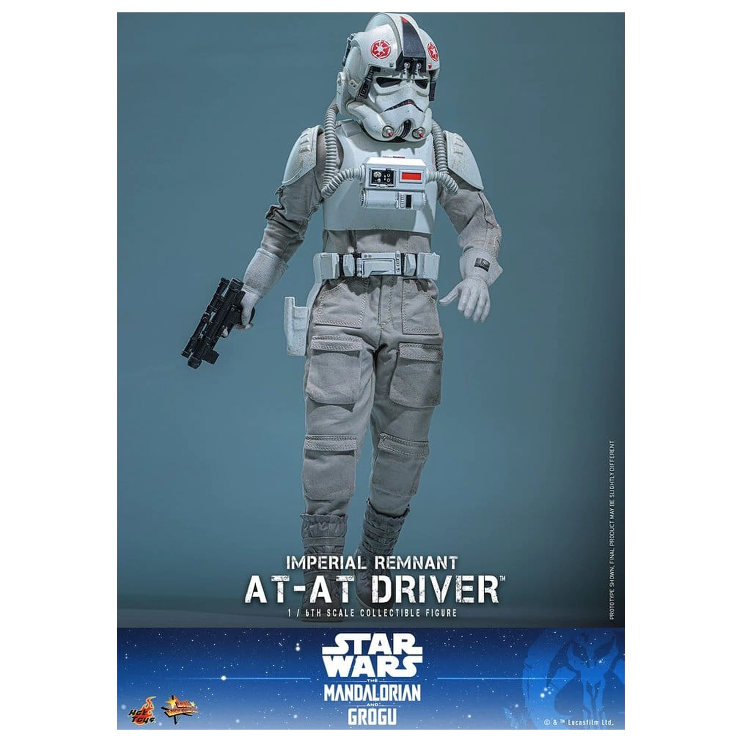 Star Wars Movie Masterpiece Akcijska figura 1/6 Imperial Remnant AT-AT Driver 30 cm fotografija proizvoda