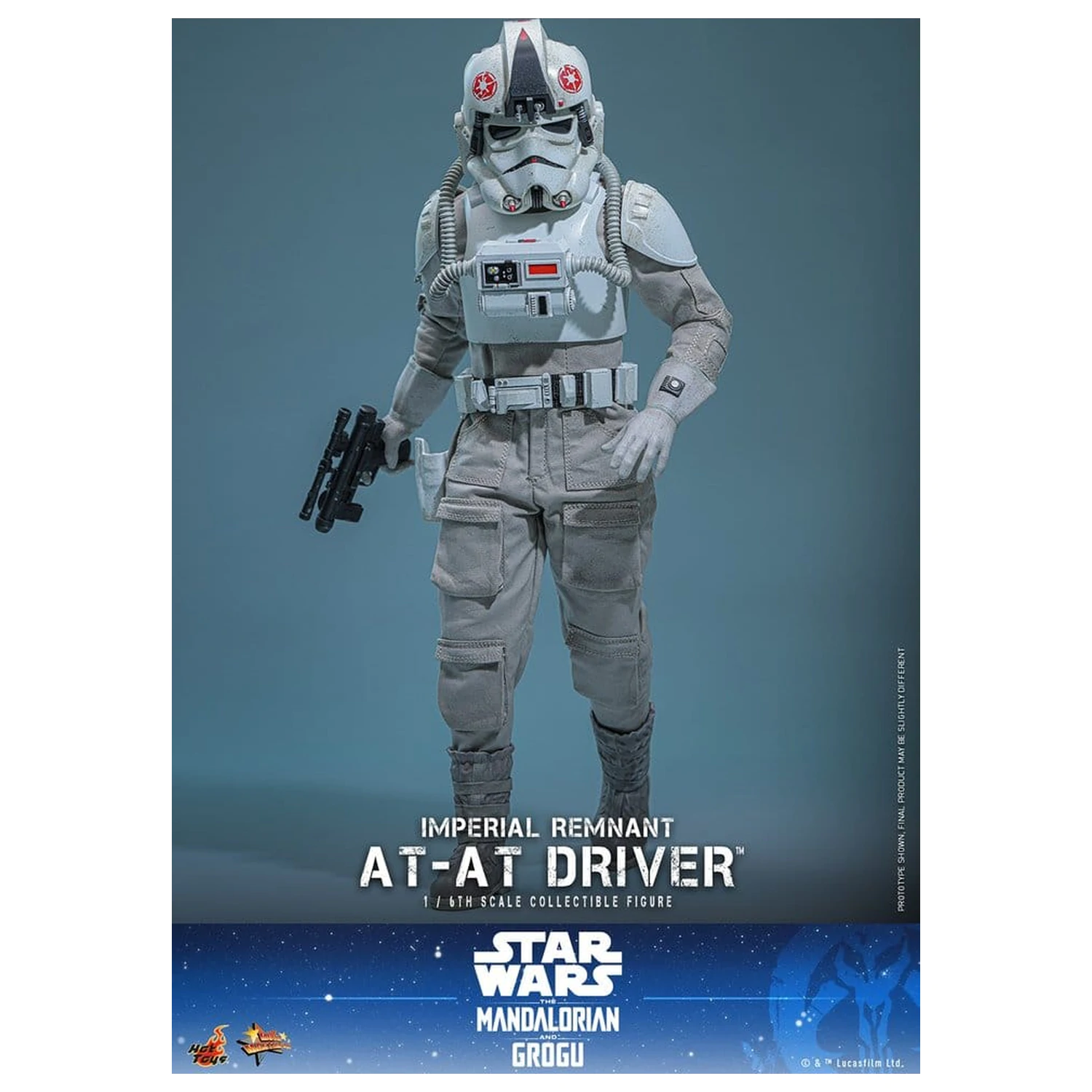Star Wars Movie Masterpiece Akcijska figura 1/6 Imperial Remnant AT-AT Driver 30 cm fotografija proizvoda