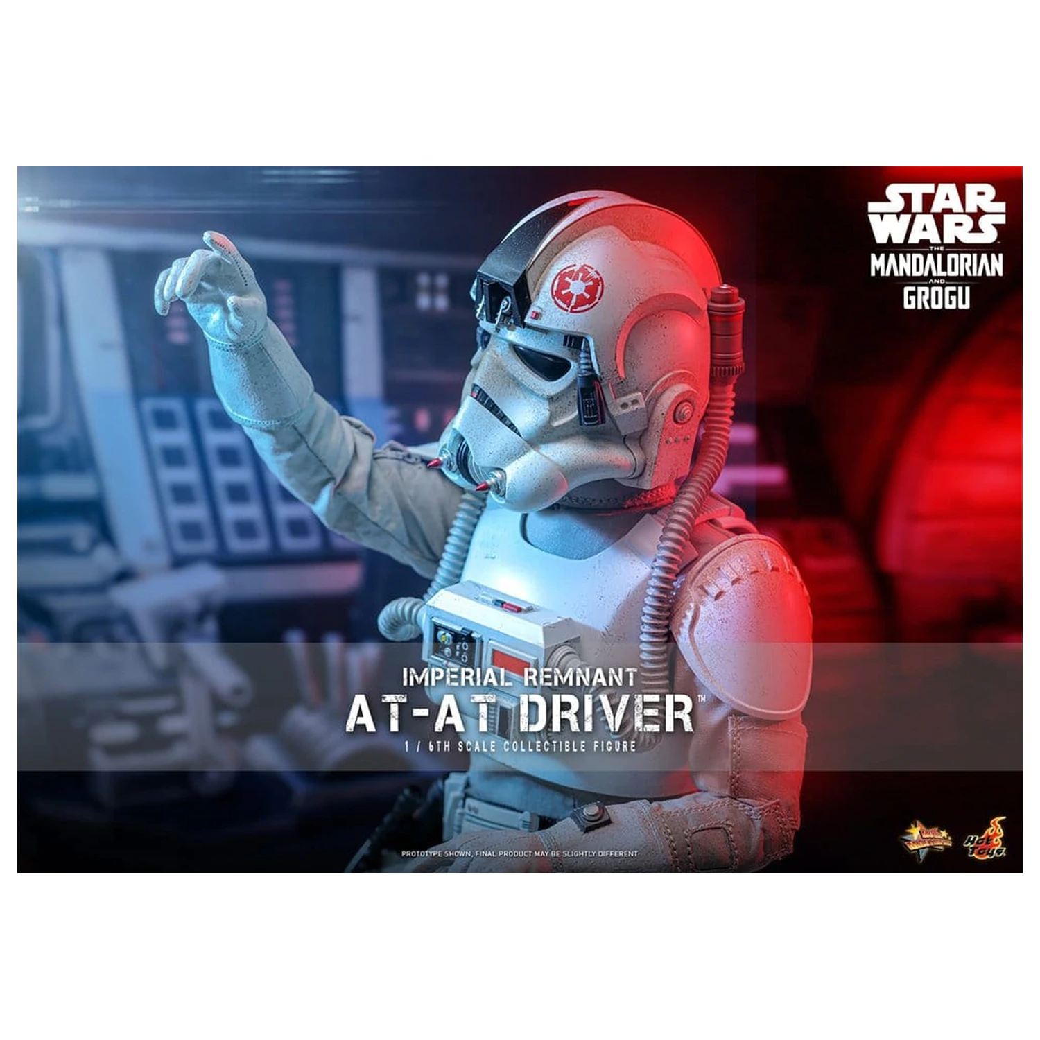 Star Wars Movie Masterpiece Akcijska figura 1/6 Imperial Remnant AT-AT Driver 30 cm fotografija proizvoda