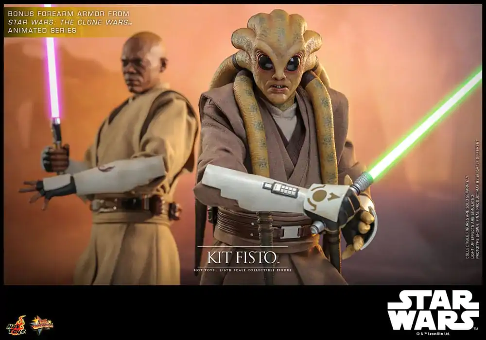 Star Wars Movie Masterpiece akcijska figura 1/6 Kit Fisto 32 cm fotografija proizvoda