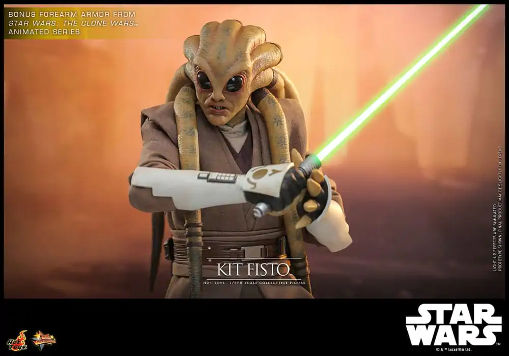 Star Wars Movie Masterpiece akcijska figura 1/6 Kit Fisto 32 cm fotografija proizvoda