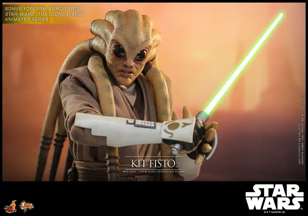 Star Wars Movie Masterpiece akcijska figura 1/6 Kit Fisto 32 cm fotografija proizvoda