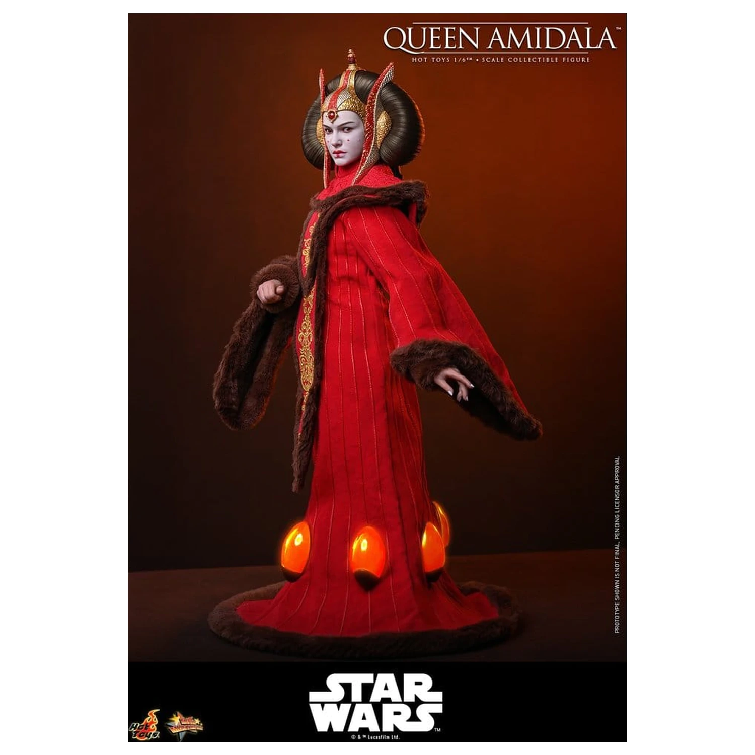 Star Wars Movie Masterpiece akcijska figura 1/6 Queen Amidala 28 cm fotografija proizvoda