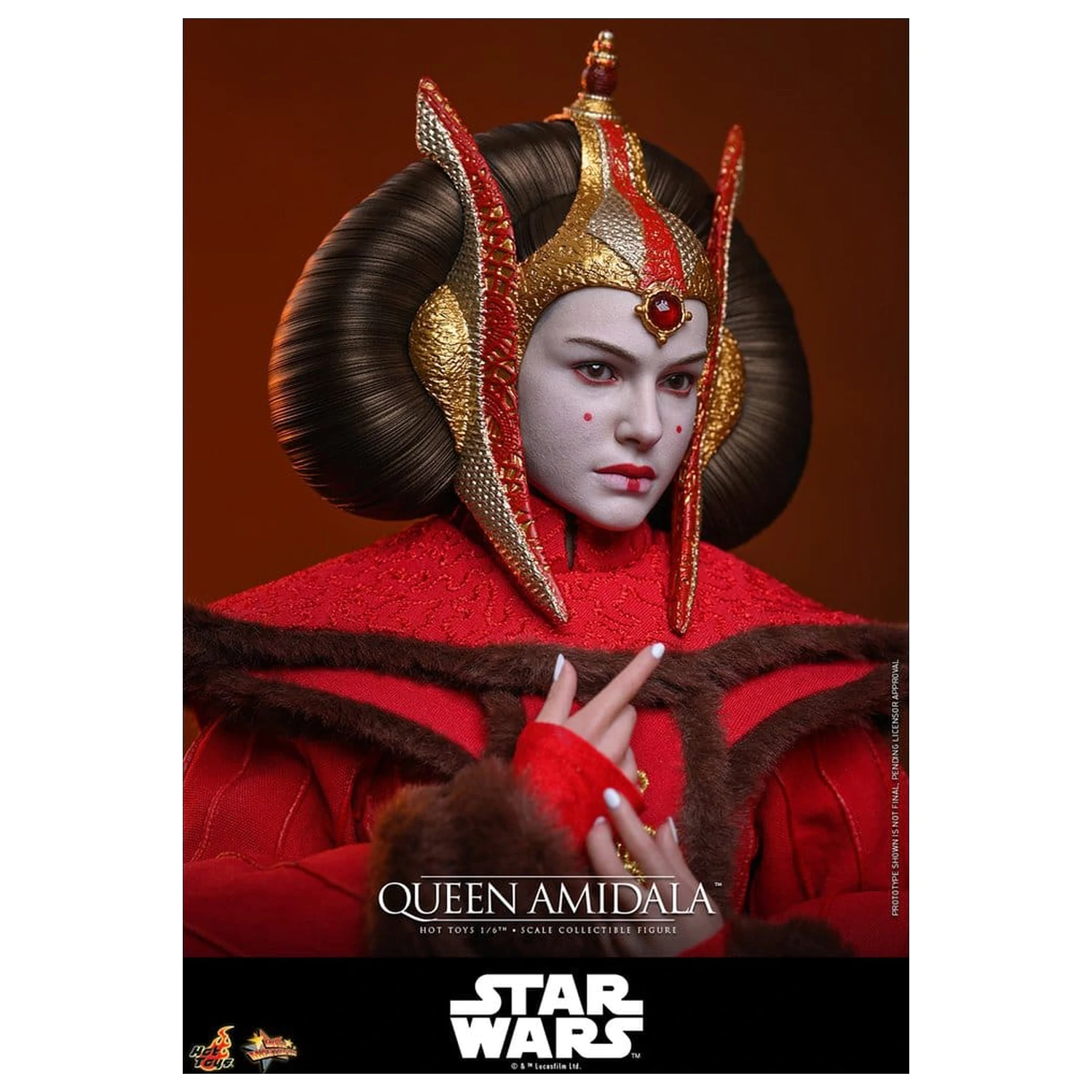 Star Wars Movie Masterpiece akcijska figura 1/6 Queen Amidala 28 cm fotografija proizvoda
