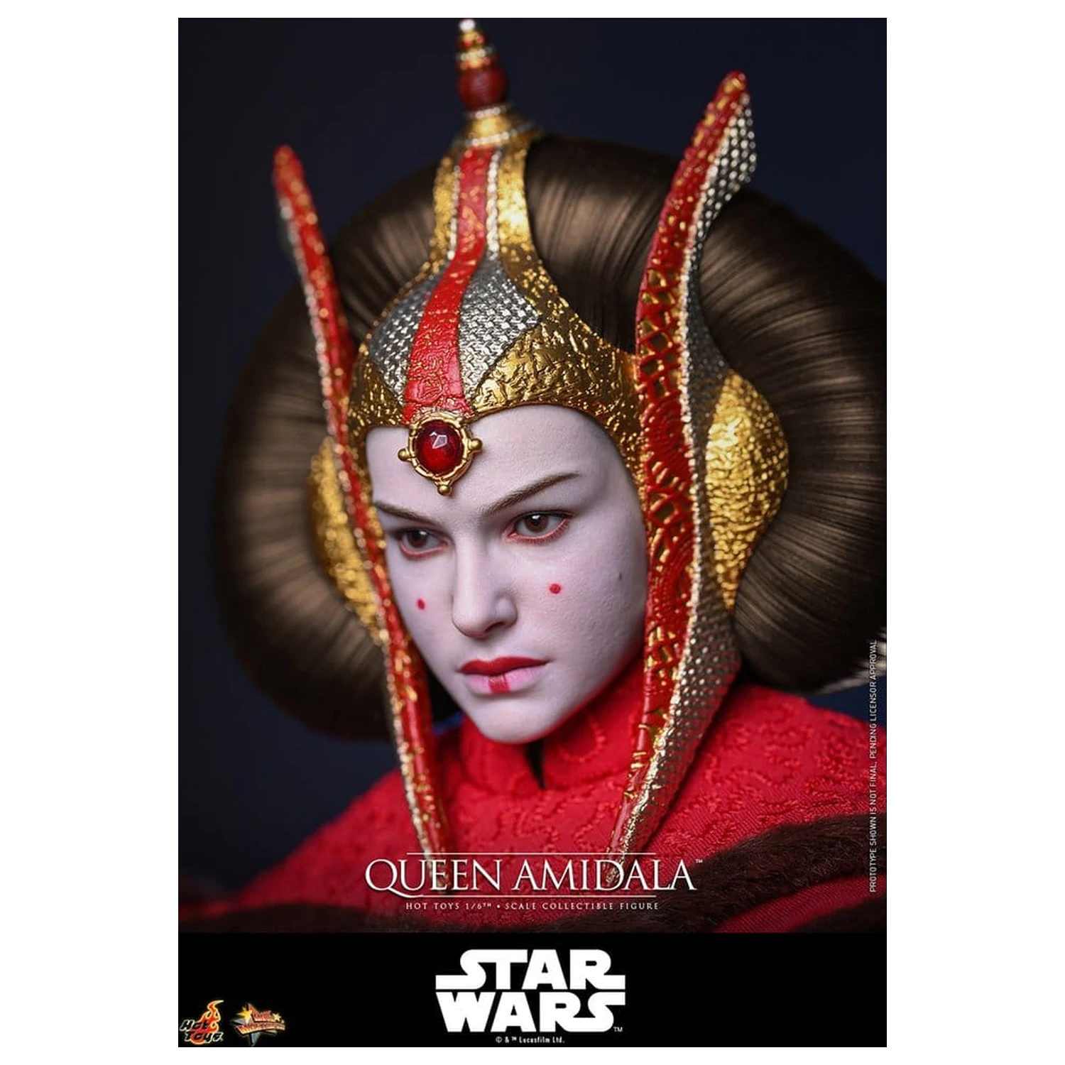 Star Wars Movie Masterpiece akcijska figura 1/6 Queen Amidala 28 cm fotografija proizvoda