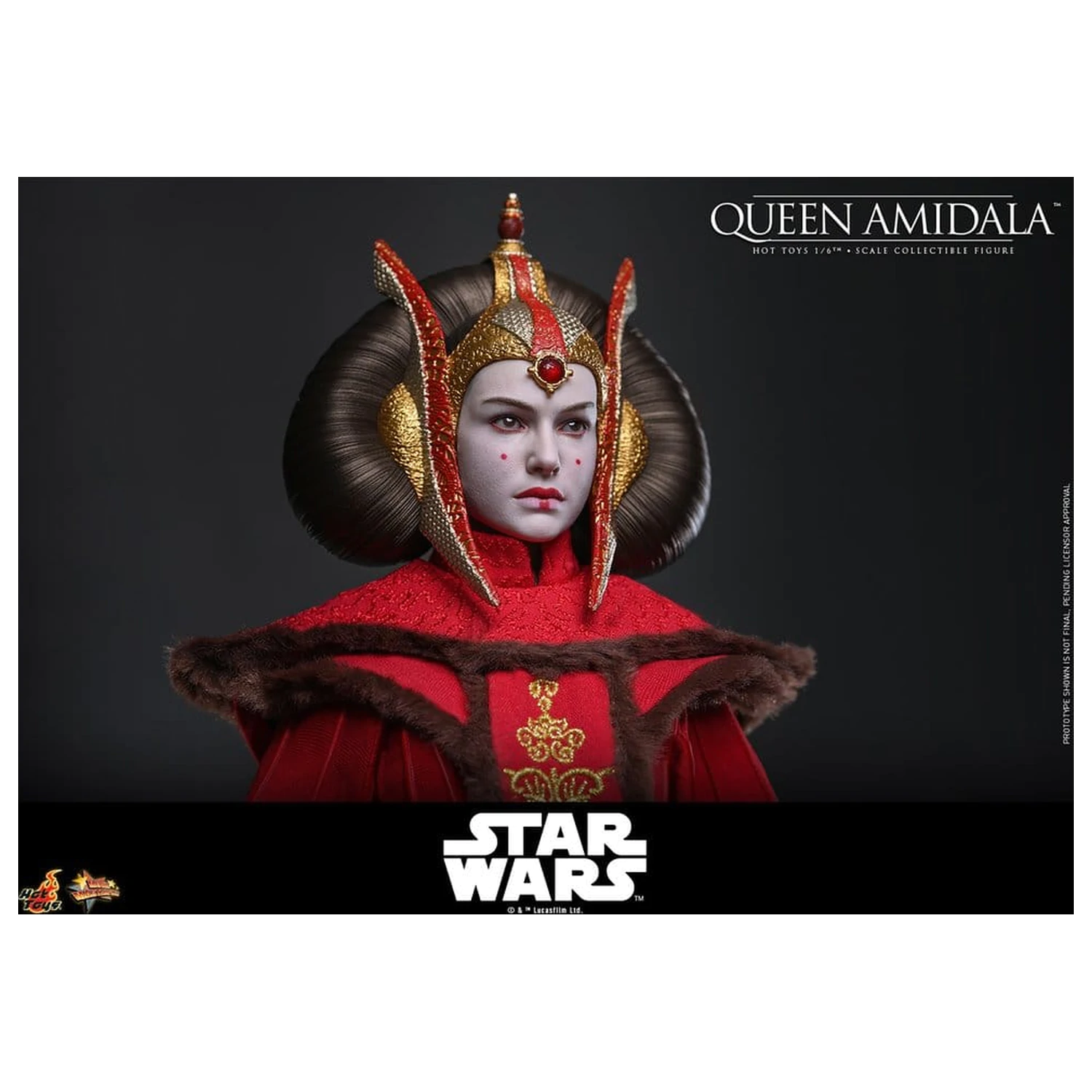 Star Wars Movie Masterpiece akcijska figura 1/6 Queen Amidala 28 cm fotografija proizvoda