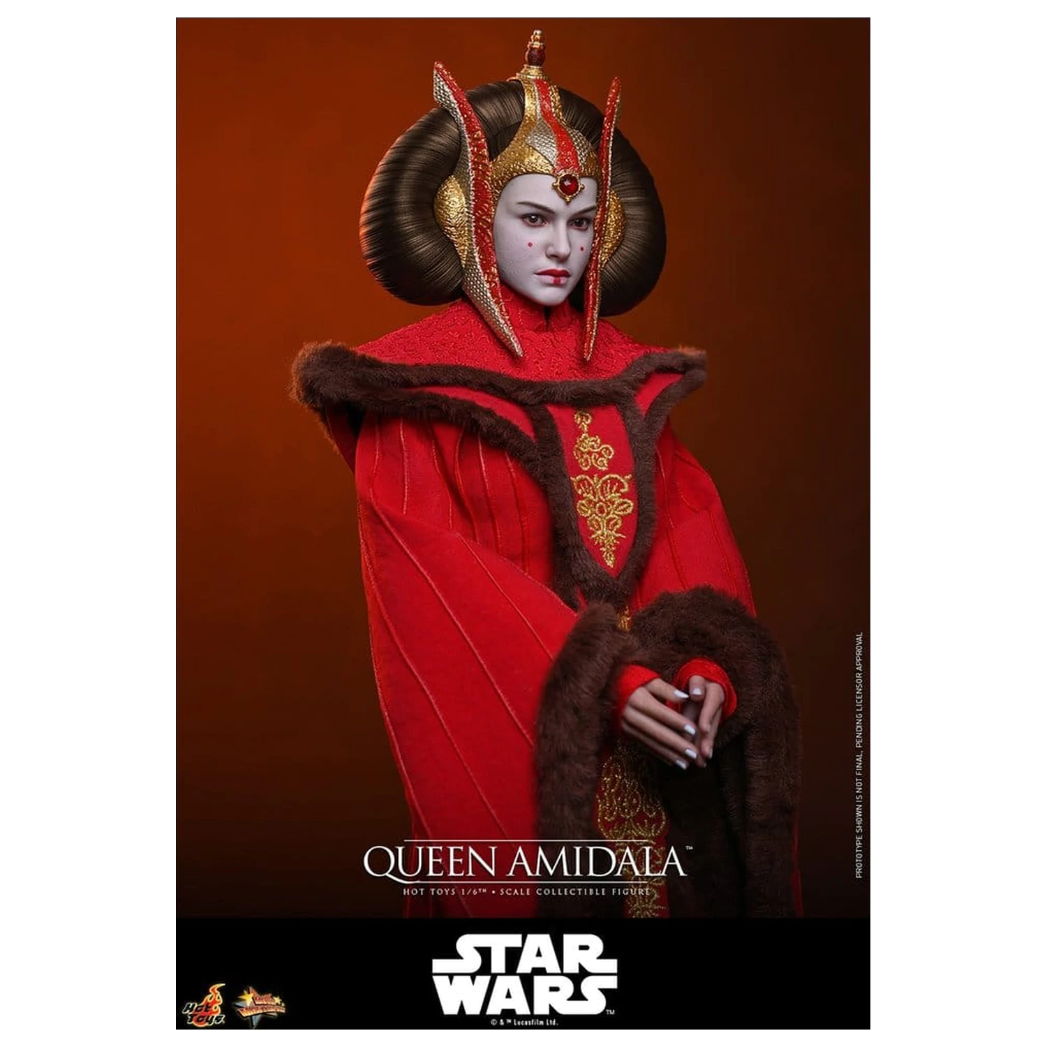 Star Wars Movie Masterpiece akcijska figura 1/6 Queen Amidala 28 cm fotografija proizvoda