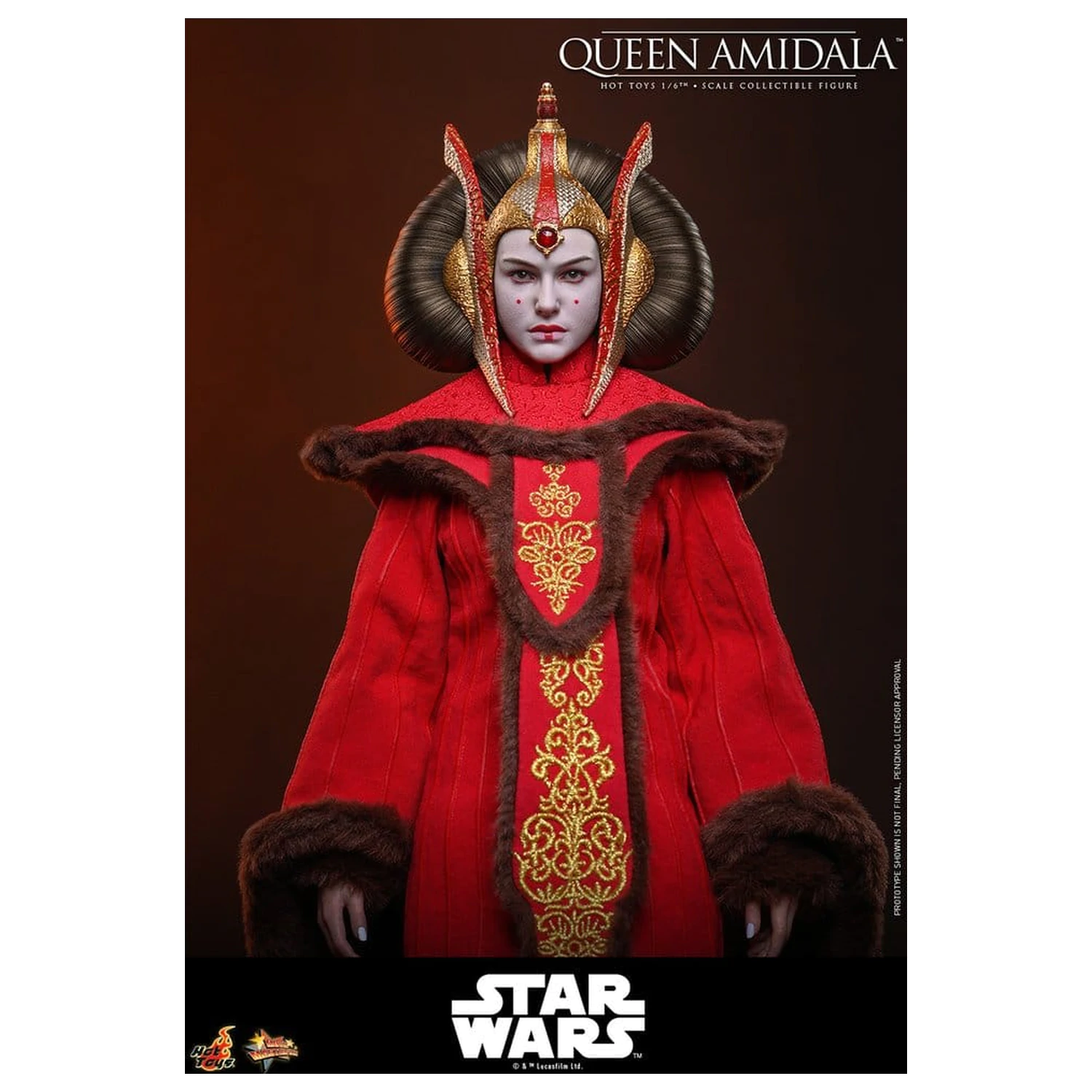 Star Wars Movie Masterpiece akcijska figura 1/6 Queen Amidala 28 cm fotografija proizvoda