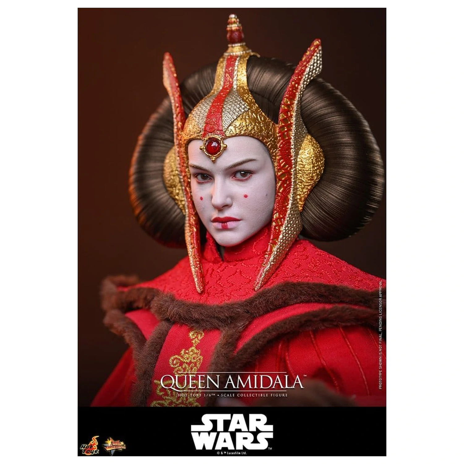 Star Wars Movie Masterpiece akcijska figura 1/6 Queen Amidala 28 cm fotografija proizvoda