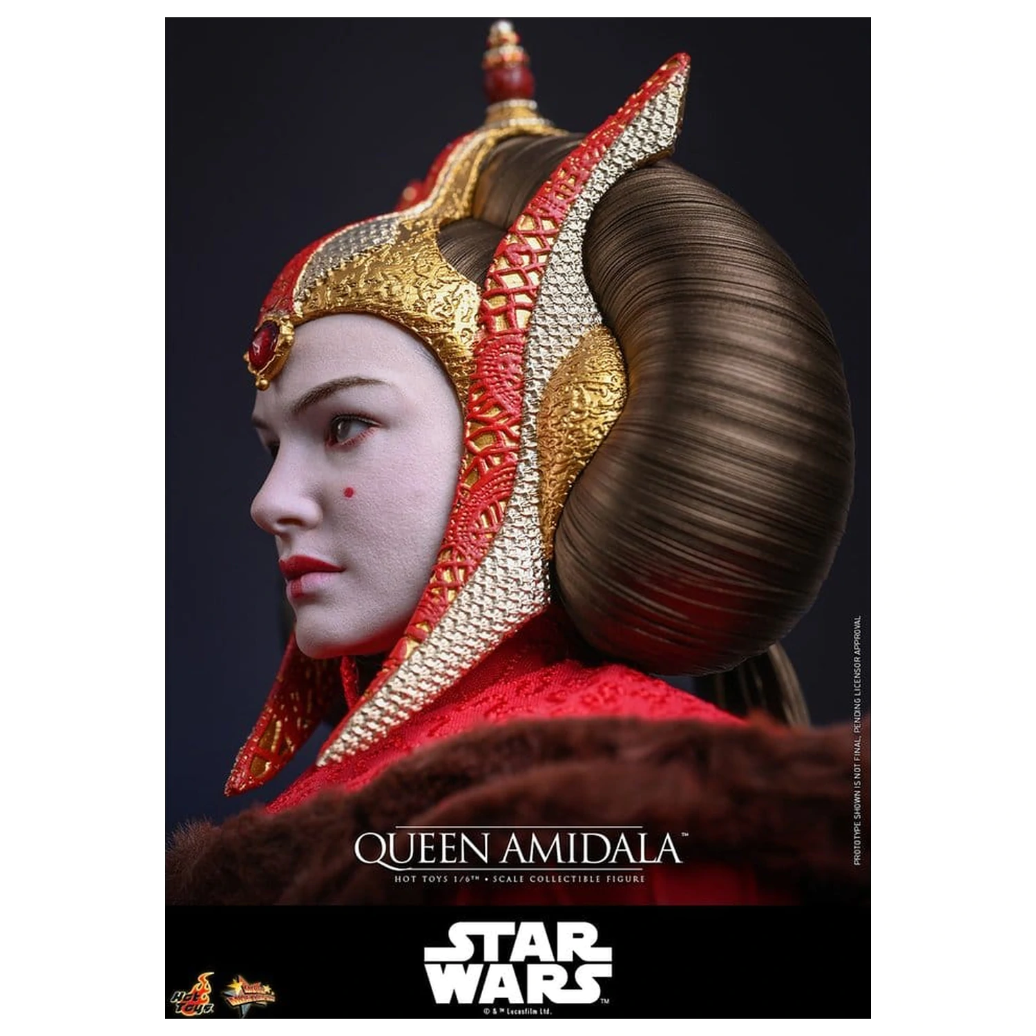 Star Wars Movie Masterpiece akcijska figura 1/6 Queen Amidala 28 cm fotografija proizvoda