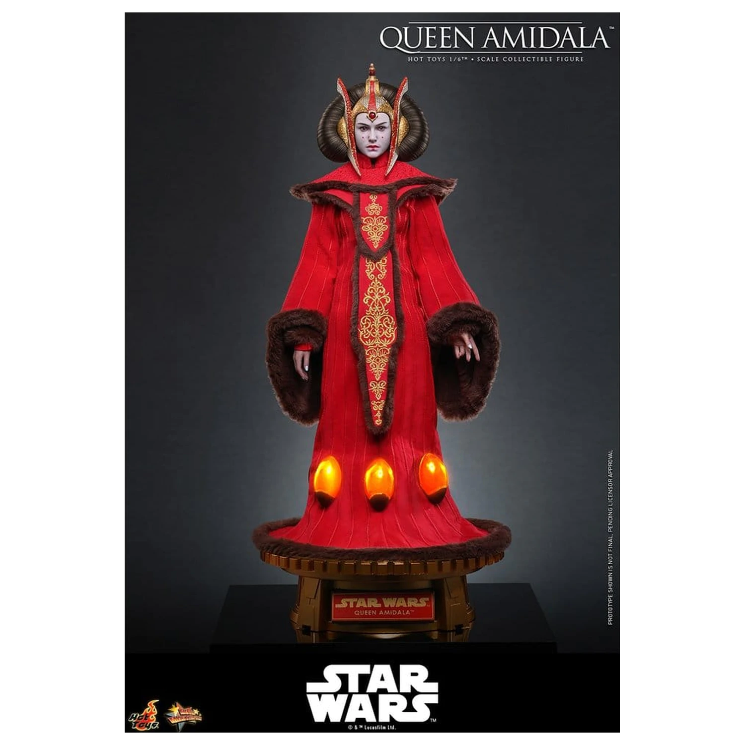 Star Wars Movie Masterpiece akcijska figura 1/6 Queen Amidala 28 cm fotografija proizvoda
