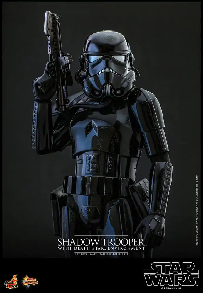 Star Wars Movie Masterpiece akcijska figura 1/6 Shadow Trooper with Death Star Environment 30 cm fotografija proizvoda