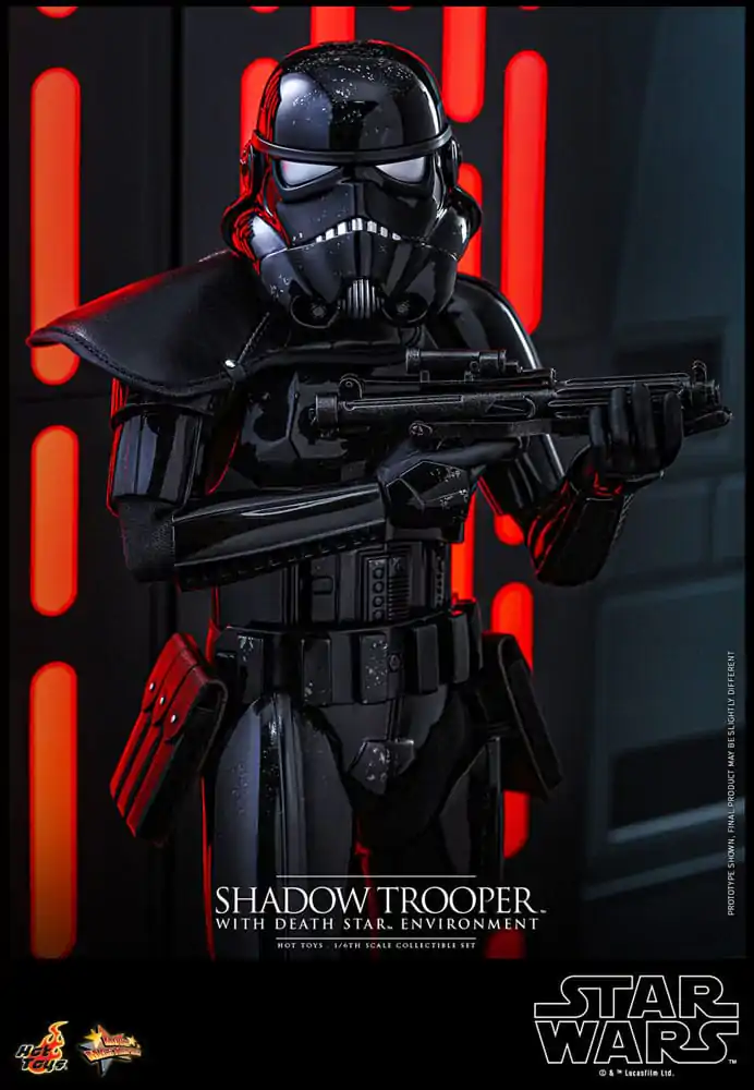 Star Wars Movie Masterpiece akcijska figura 1/6 Shadow Trooper with Death Star Environment 30 cm fotografija proizvoda