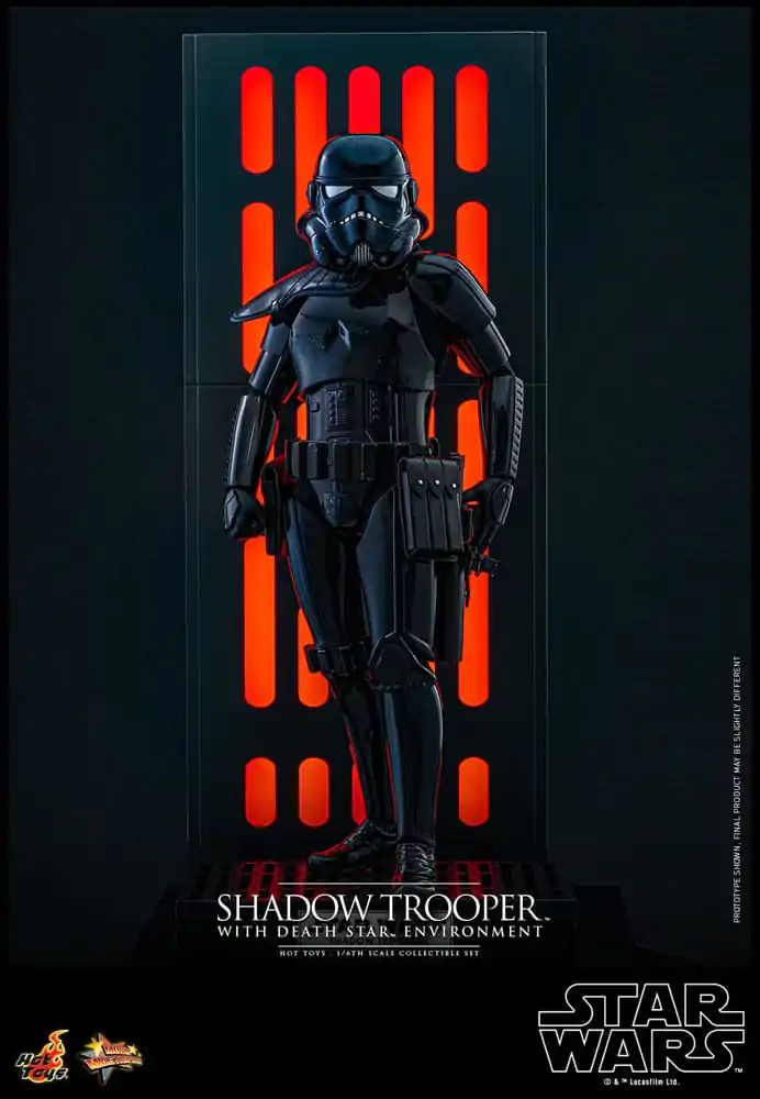 Star Wars Movie Masterpiece akcijska figura 1/6 Shadow Trooper with Death Star Environment 30 cm fotografija proizvoda