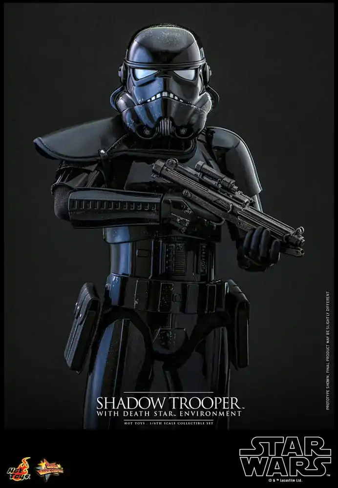 Star Wars Movie Masterpiece akcijska figura 1/6 Shadow Trooper with Death Star Environment 30 cm fotografija proizvoda