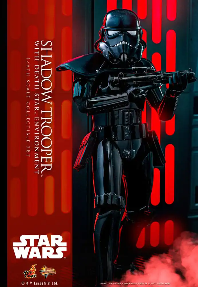 Star Wars Movie Masterpiece akcijska figura 1/6 Shadow Trooper with Death Star Environment 30 cm fotografija proizvoda