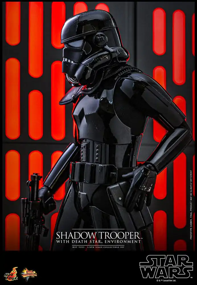 Star Wars Movie Masterpiece akcijska figura 1/6 Shadow Trooper with Death Star Environment 30 cm fotografija proizvoda