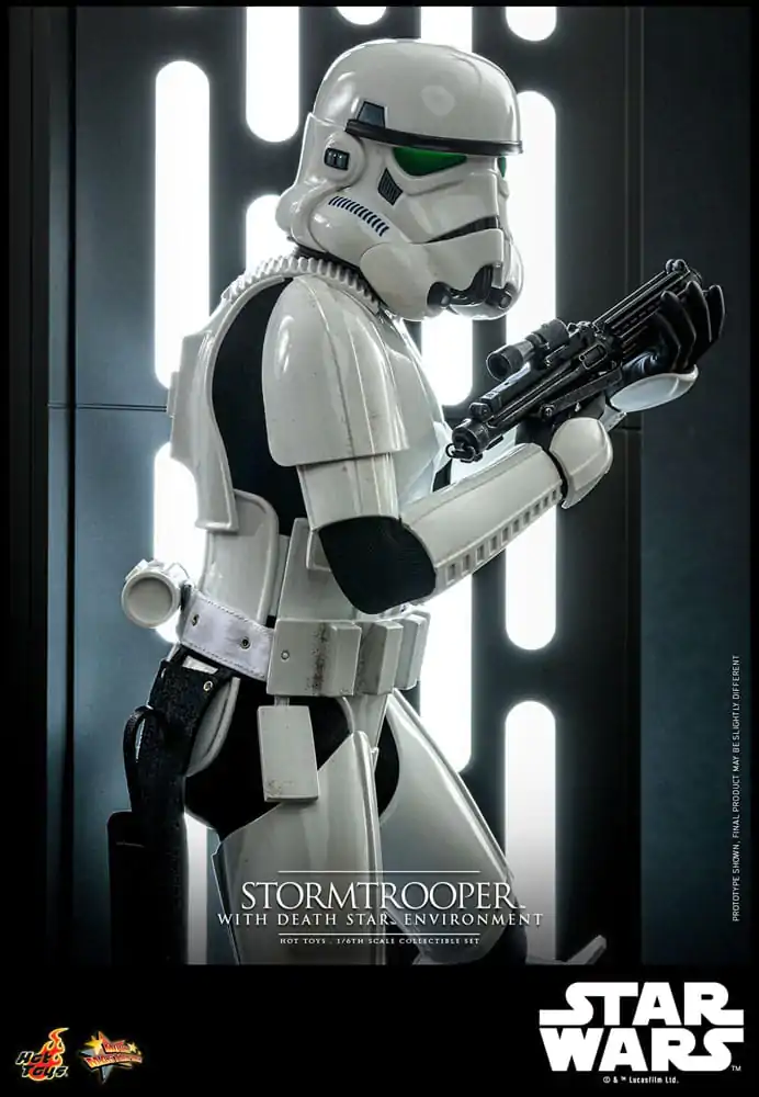 Star Wars Movie Masterpiece akcijska figura 1/6 Stormtrooper with Death Star Environment 30 cm fotografija proizvoda