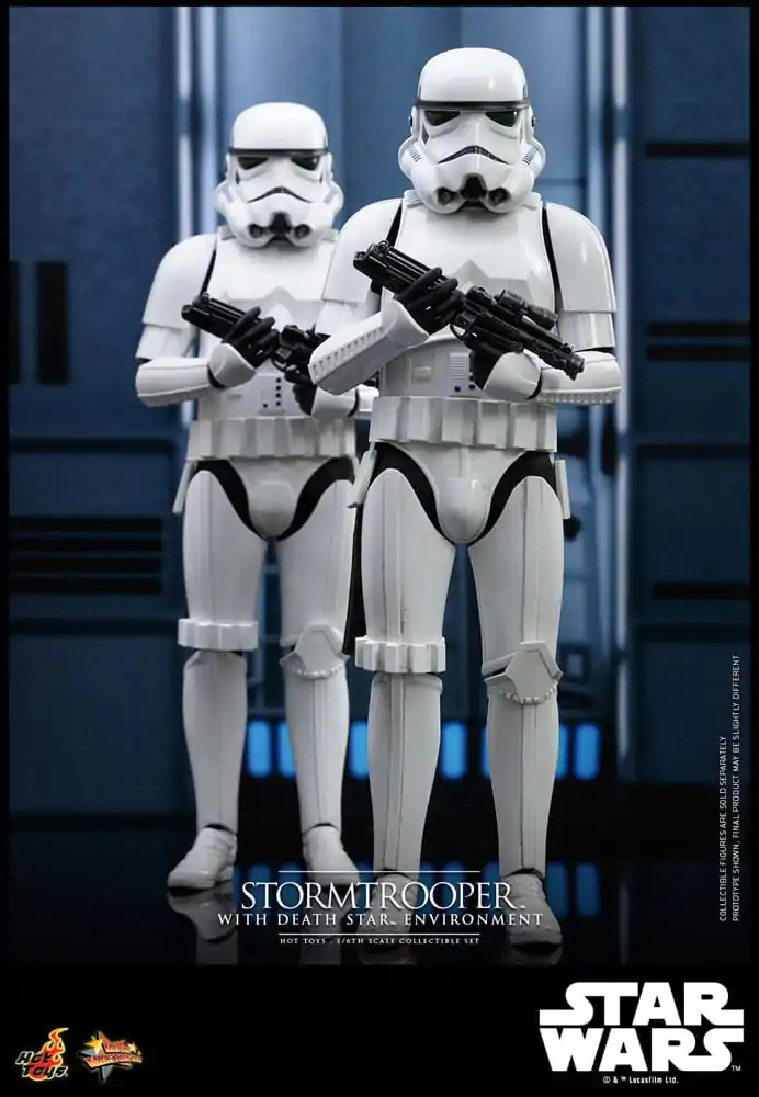 Star Wars Movie Masterpiece akcijska figura 1/6 Stormtrooper with Death Star Environment 30 cm fotografija proizvoda