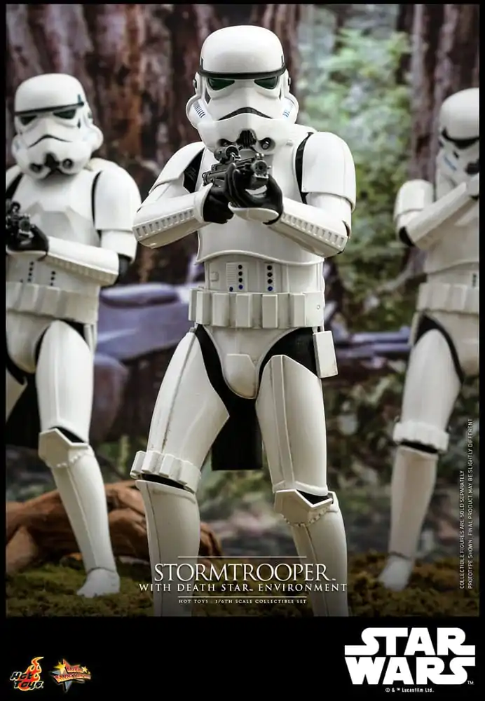 Star Wars Movie Masterpiece akcijska figura 1/6 Stormtrooper with Death Star Environment 30 cm fotografija proizvoda