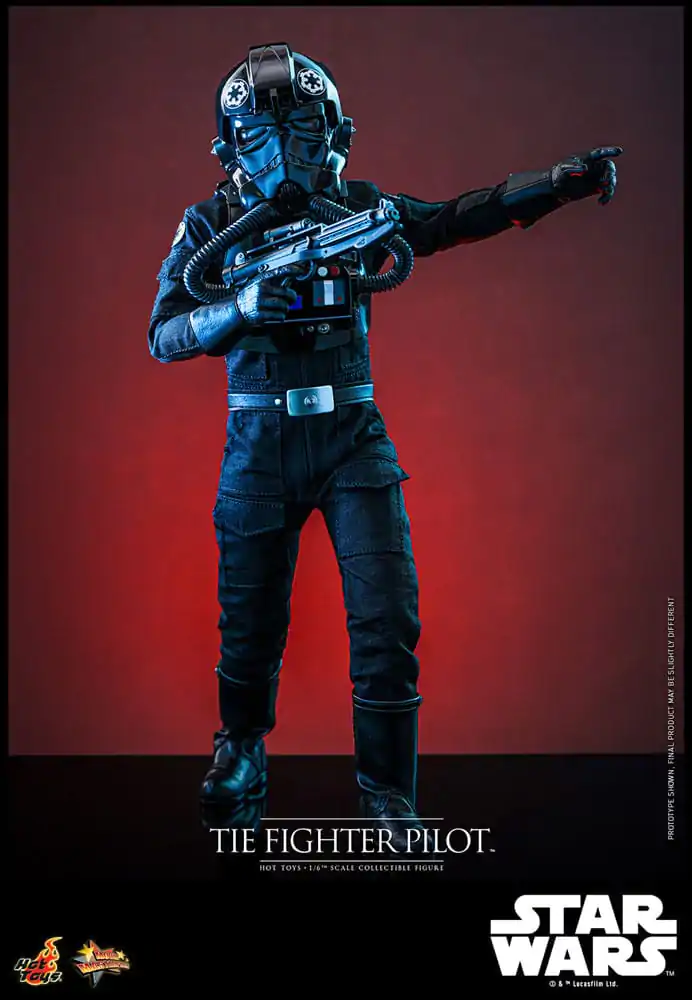 Star Wars Movie Masterpiece akcijska figura 1/6 TIE fighter Pilot 30 cm fotografija proizvoda