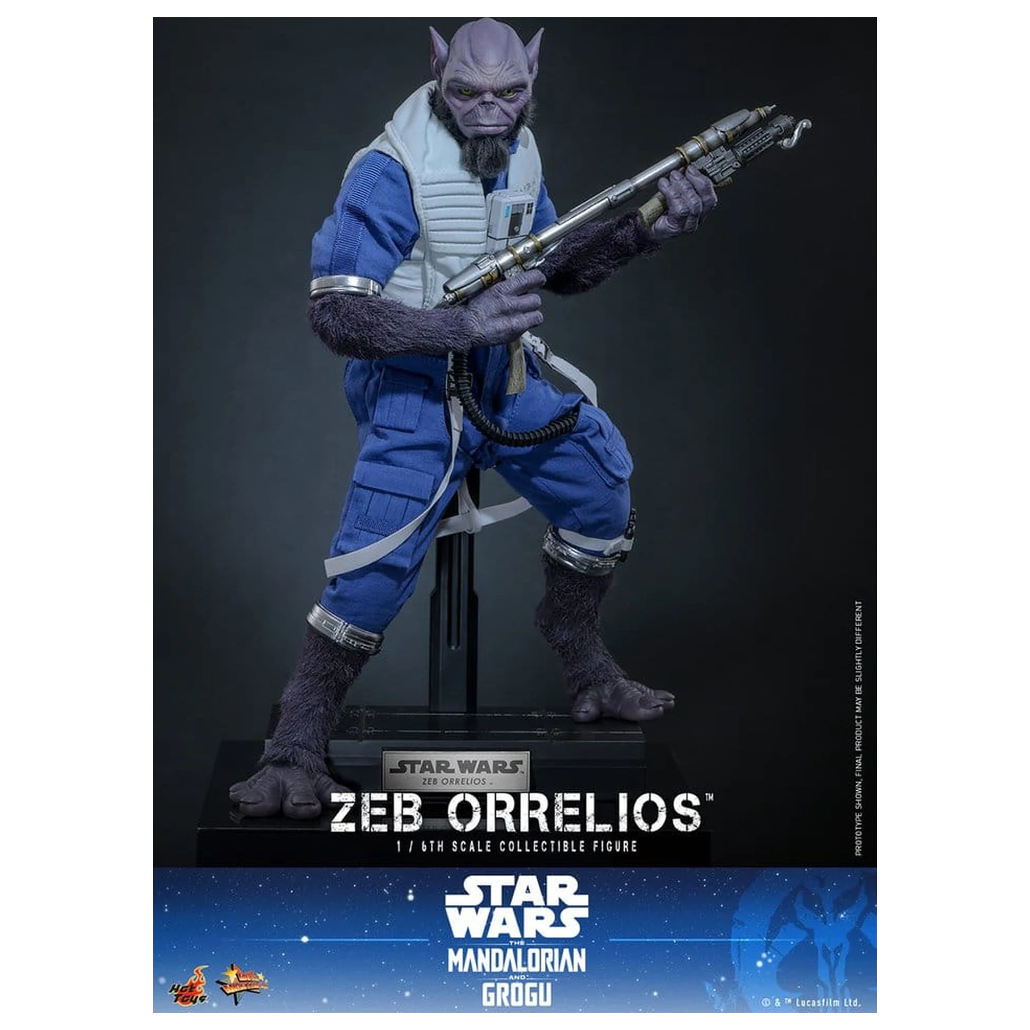 Star Wars Movie Masterpiece figura 1/6 Zeb Orrelios 33 cm fotografija proizvoda