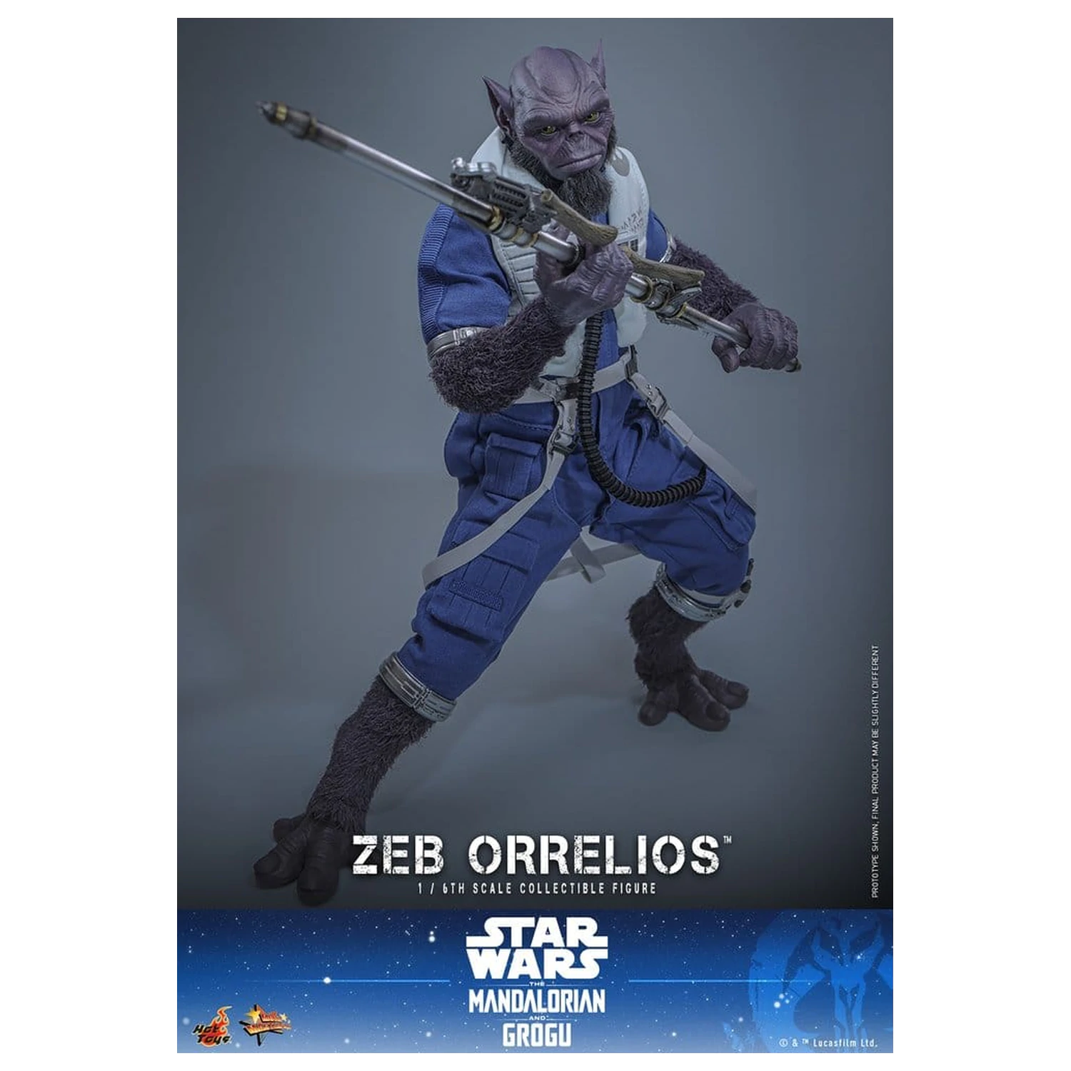 Star Wars Movie Masterpiece figura 1/6 Zeb Orrelios 33 cm fotografija proizvoda